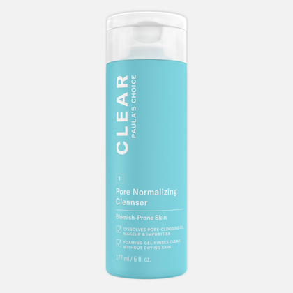 PAULA'S CHOICE Сlear pore normalizing cleanser Пенка для умывания для проблемной кожи, 177 мл