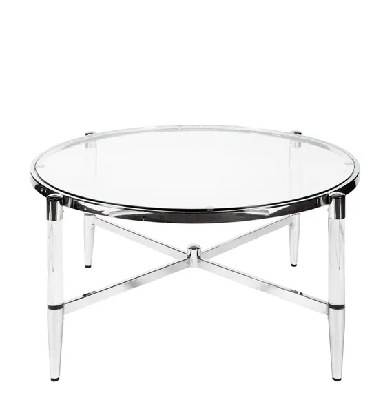 Приставной столик Ghost L Silver