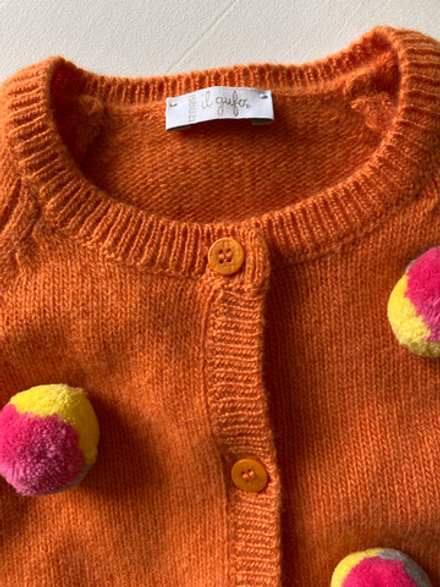 Шерстяной кардиган Il Gufo, 80