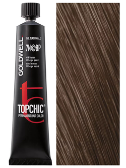 Goldwell Topchic 7N@BP средний блонд с бежево-перламутровым сиянием, 250 мл