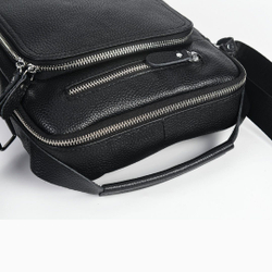 Кожаная сумка на плечо