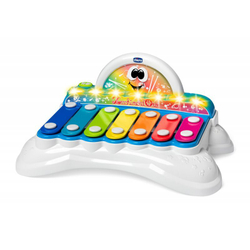 Chicco - Ксилофон Rainbow Cymbals 3 в 1 со светом и звуком 98191