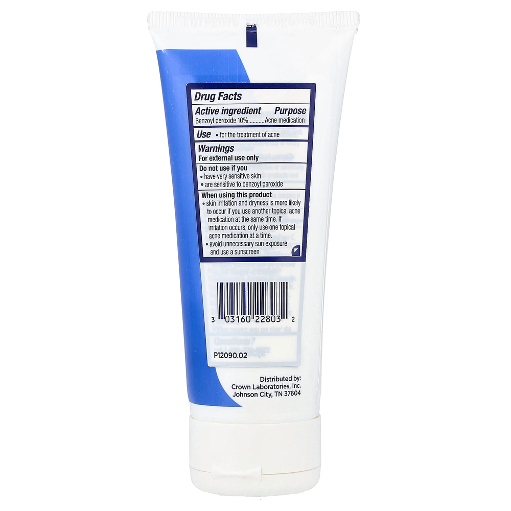 PanOxyl, очищающая пенка от акне, для лица и тела, максимальная эффективность, 85 г (3 унции)