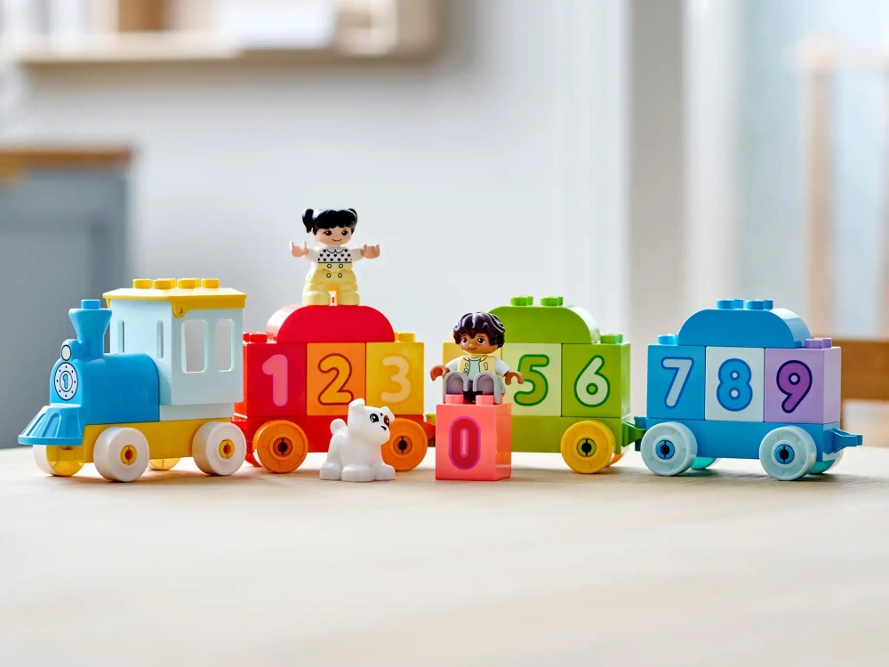 Конструктор LEGO Duplo 10954 Поезд с цифрами — учимся считать
