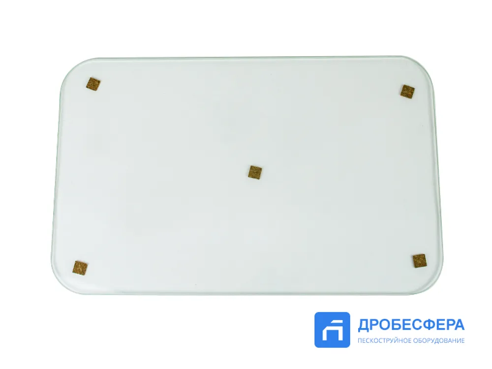 Стекло для пескоструйной камеры Contracor 476х296х7мм Триплекс CAB-110/CAB-135