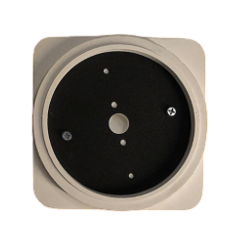 Платформа теневая круглая одинарная под светильник HANDY 10W черная 125х125х2мм