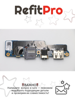 Плата USB, Audio, Card reader (sub board) для ноутбка Lenovo ideapad 120s-11IAP/120s-14IAP, с кабелем (5C50P23900), оригинал