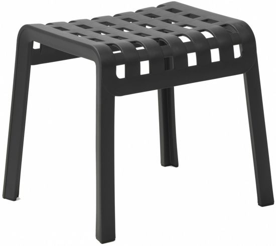 Табурет пластиковый Poggio цвет антрацит