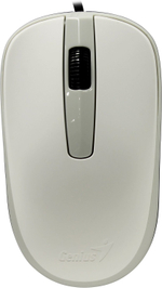Genius Optical Mouse DX-120 <White> (RTL)  USB  3btn+Roll (31010105102/31010010401)