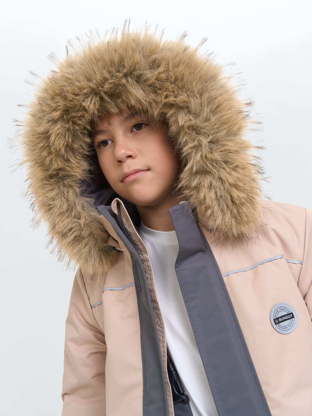 Костюм зимний с системой роста "Графит" 7+