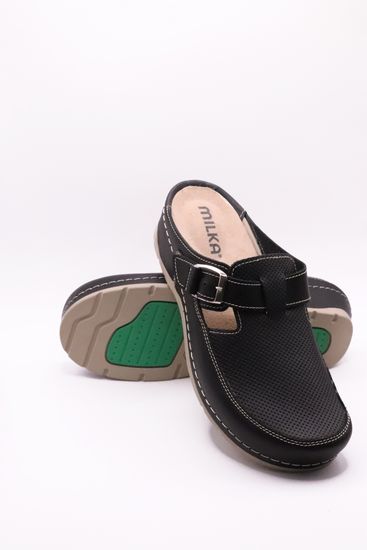 «Tara» | Женские сабо (черный)