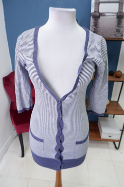 Кардиган полосатый  44 размер