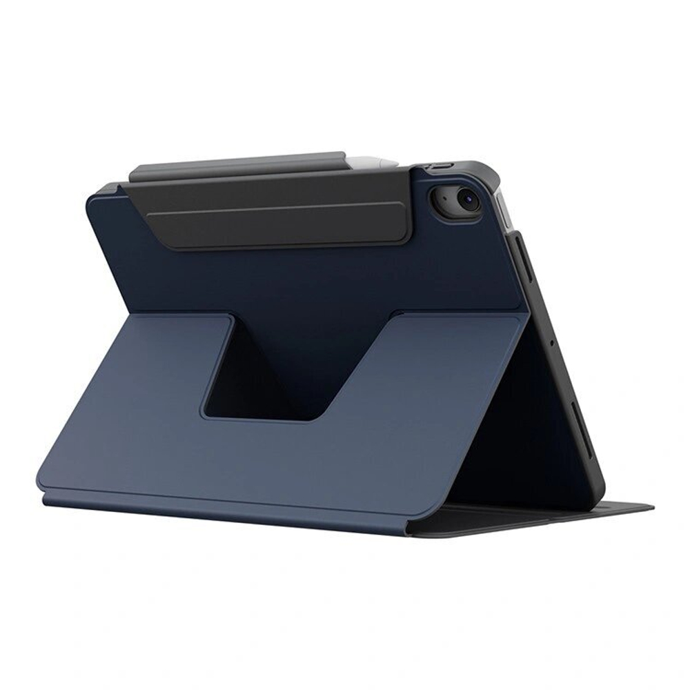Чехол Uniq для iPad Air 11 (2024/25) ROVUS SnapMount Magnetic 360 Rotating Detachable, Navy Blue (PDA11(M3)-ROVSNNBU)