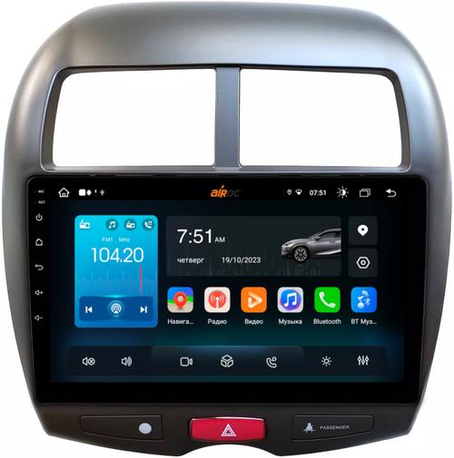 Магнитола для Mitsubishi ASX, Peugeot 4008, Citroen C4 Aircross 2010-2016 - Airok RX-2614 Android 13, Быстрая, SIM-слот