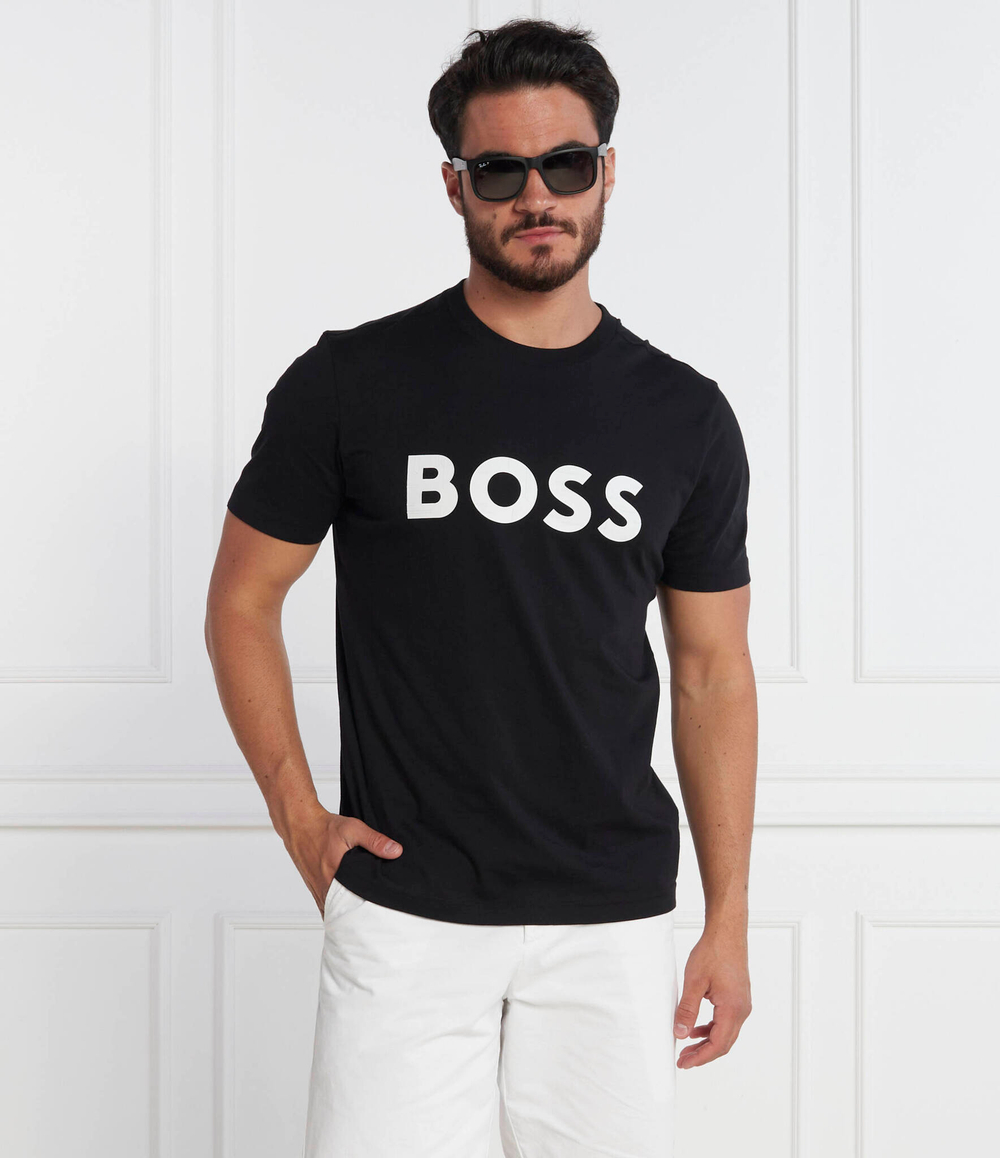 Футболка Tee 1 BOSS GREEN - черный(50507010)