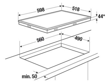 Электрическая варочная панель Kuppersbusch KE 6310.0 SE