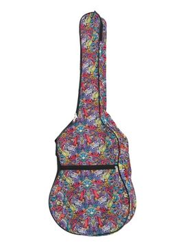 Чехол для классической гитары, ткань "музыка", MEZZO MZ-ChGC-1/1muz