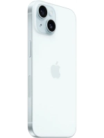 Смартфон Apple iPhone 15 128ГБ; nanoSIM+eSIM; голубой