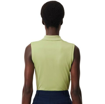 Женское теннисное поло Lacoste Ultra-Dry Anti-UV Golf - birch