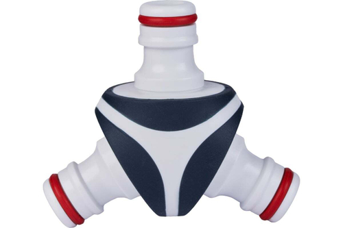 Коннектор Y-образный, пластик, премиум-класса HF 019 Garden Elitech 206047