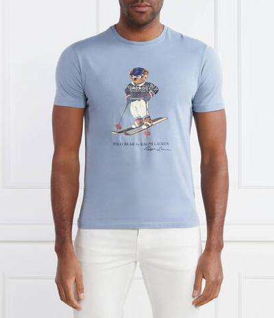 Футболка POLO RALPH LAUREN - голубой(710853310)