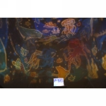 Диско-шар «Fantasy - Ушки» (в комплекте 6 картинок) 13*14 см, 5 реж, батарейки 4хАAА, USB, RGB (220V)