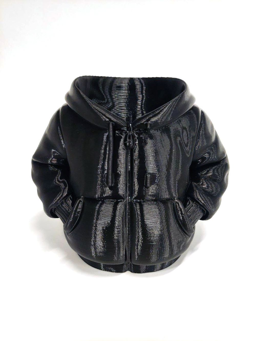 Уценка! Подставка для карандашей "Худи", 13 см высота, 3D печать, черная