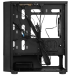 Компьютерный корпус 1STPLAYER FIREBASE X4-M TG LED Black
