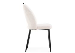 Стул на металлокаркасе Barton beige / black