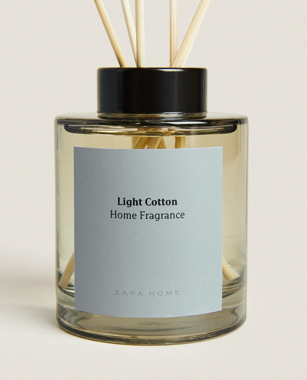 Zara Home LIGHT COTTON REED DIFFUSERS — ароматический диффузор с тростниковыми палочками, Легкий Хлопок, 200 мл