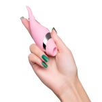 Розовый многофункциональный стимулятор 14см ToyFa Flovetta Dahlia 457706