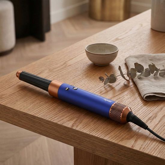 Стайлер Dyson Airwrap i.d. Long HS08 Straight+Wavy, синий/медный (Prussian Blue/Copper)