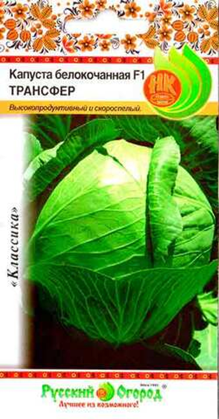 Капуста б/к Трансфер F1 0,25-0,5гр НК