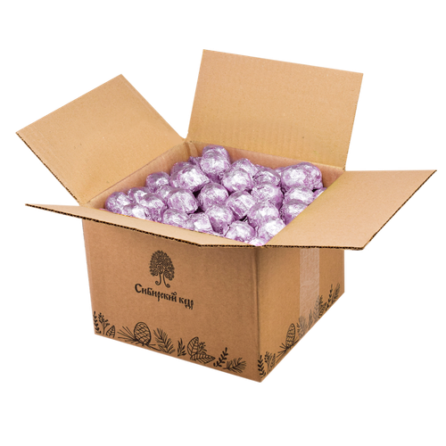 Мармелад "Ягодень" с черноплодной рябиной в шоколадной глазури / гофрокороб /1000 г / Сибирский кедр