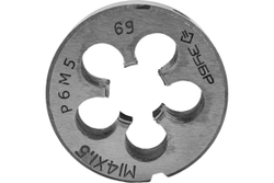 Круглая машинно-ручная плашка Зубр "ЭКСПЕРТ" М14 x 1.5 4-28023-14-1.5