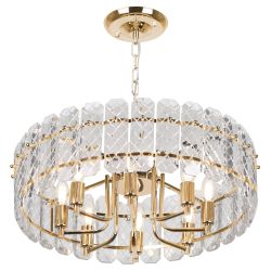 Люстра Rivoli Sylvia 1049-308 8 х Е14 40 Вт хрусталь | Rivoli