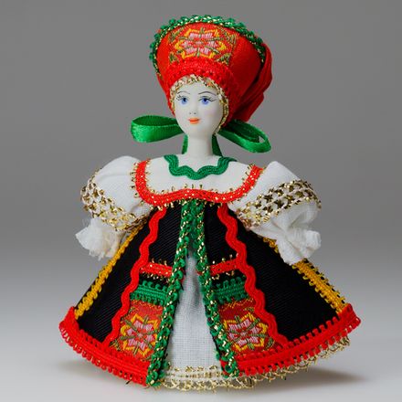 Малая подвесная кукла в понёве