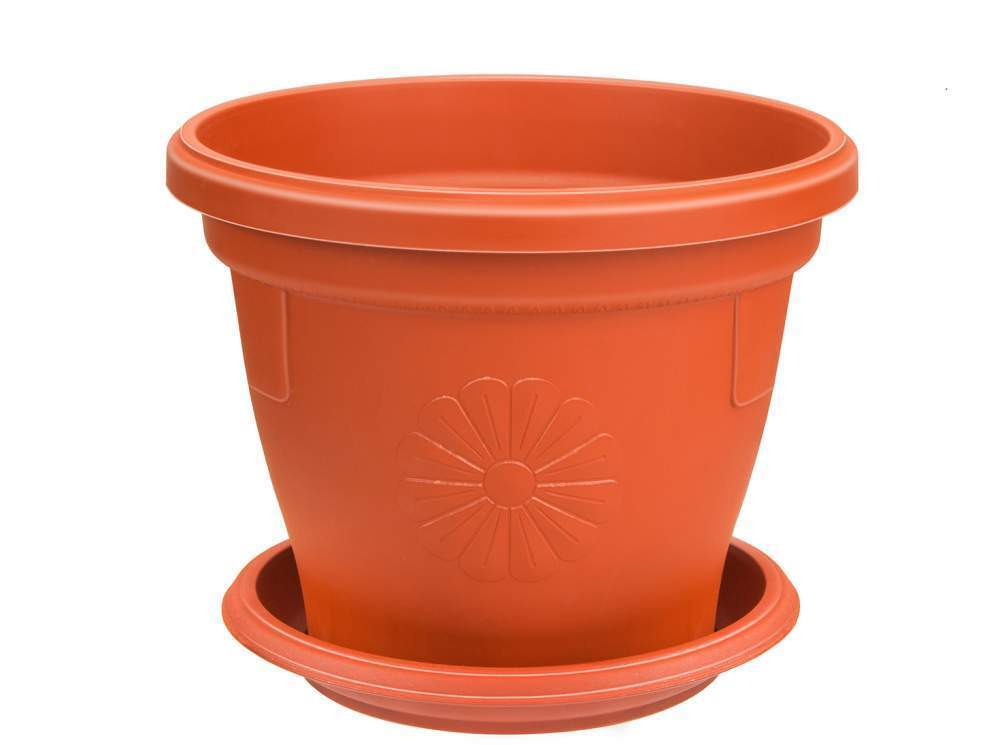 Кашпо Italy 28л с поддоном