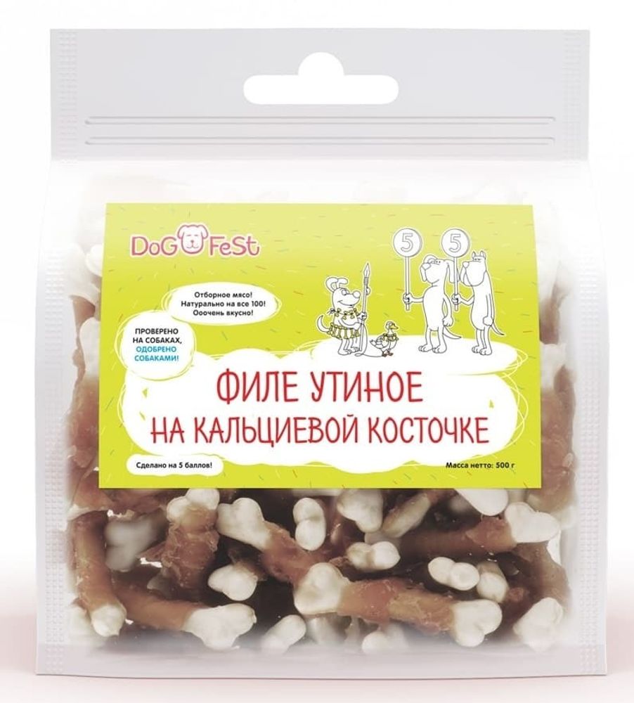 &quot;DOG FEST&quot; Филе утиное на кальциевой косточке 1шт