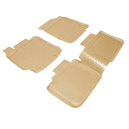 Ковры в салон Norplast/Unidec для Toyota Camry в кузове V50 (2011-2017), Бежевый, арт.NPL-Po-88-07-B