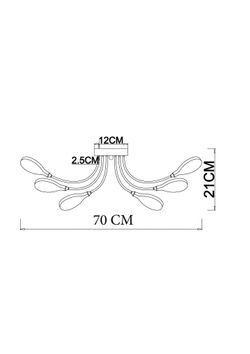 Потолочная люстра Arte lamp