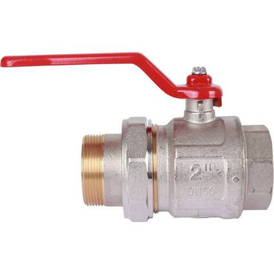 Шаровой кран ITAP IDEAL 098 НР-ВР 2" полнопроходной со сгоном