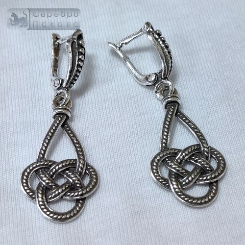 Серьги "Узел жизни"