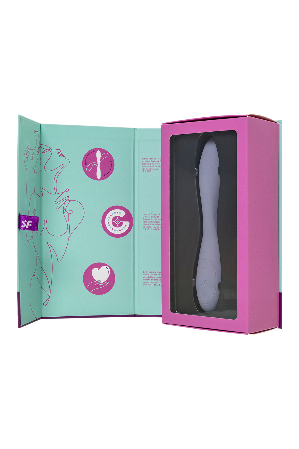 Стимулятор точки G Satisfyer G-Spot Flex 2, фиолетовый
