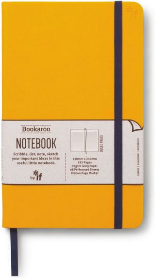 Bookaroo Notebook (A5) Journal - Yellow