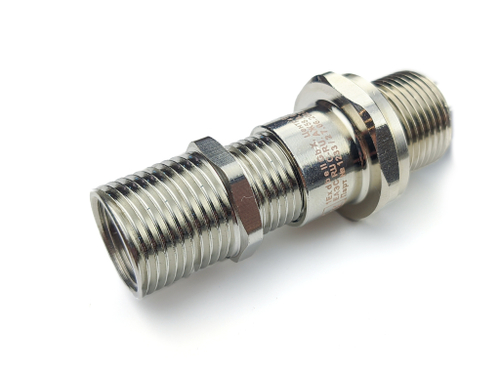 Ех-кабельный ввод ВКВ2ТН-НС-G2-G2-53 1Ex db e II Gb X ГОФРОМАТИК