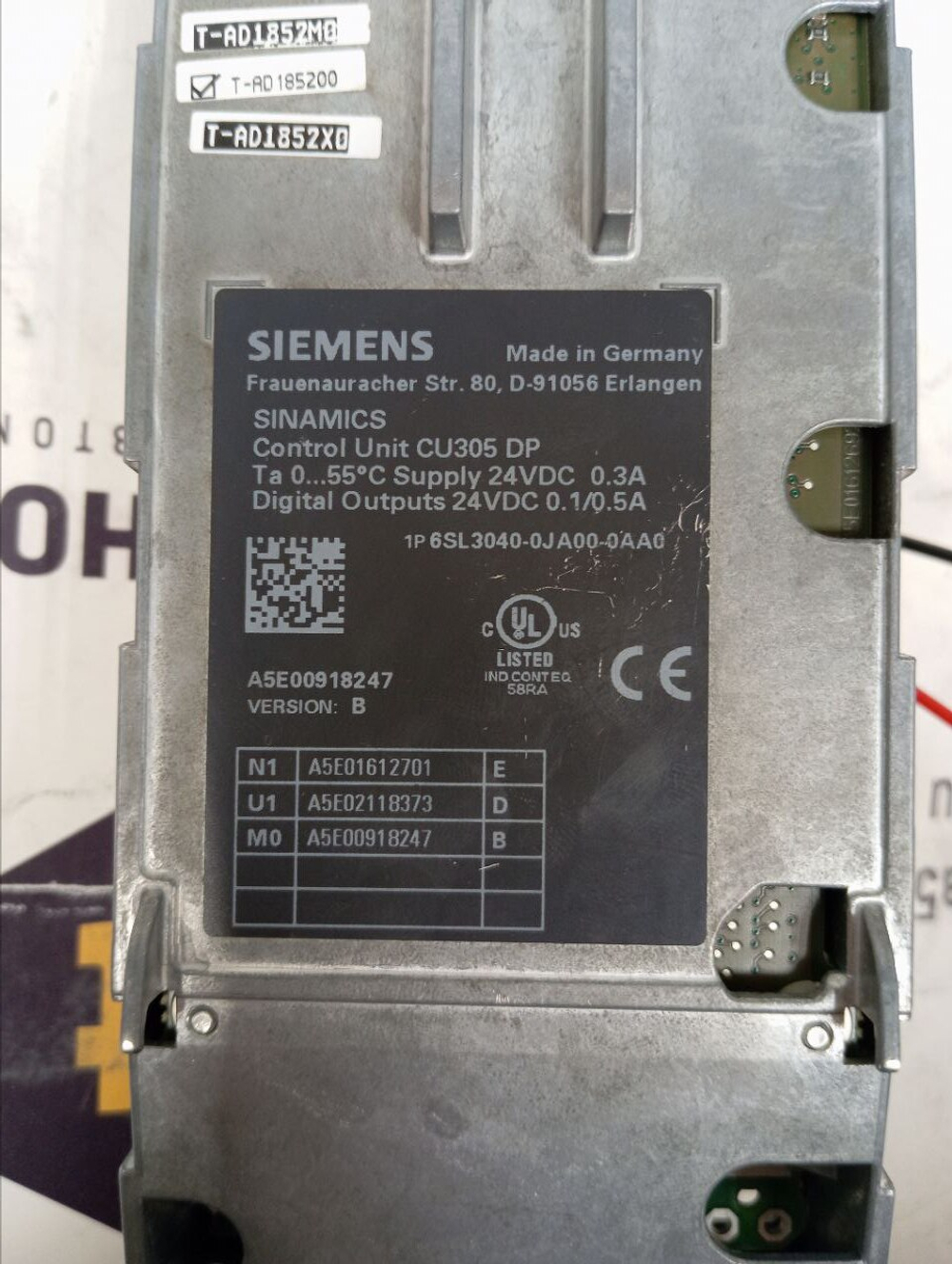 Siemens Sinamics 6SL3040-0JA00-0AA0 б/у