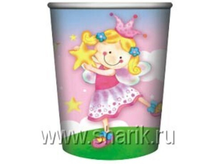 Стакан бум Звездная фея 250мл 6шт/G