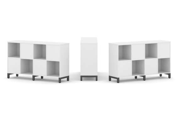 Style Project Набор стеллажа 2-х сторон., 2 яр. SN.NSD-241  1488*400*881