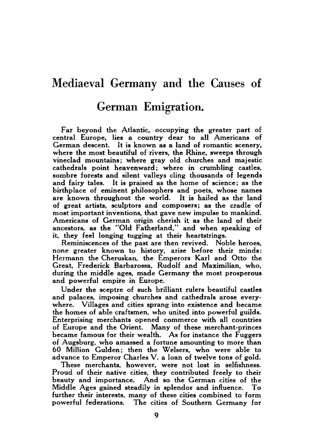 German achievements in America | Rudolf Cronau